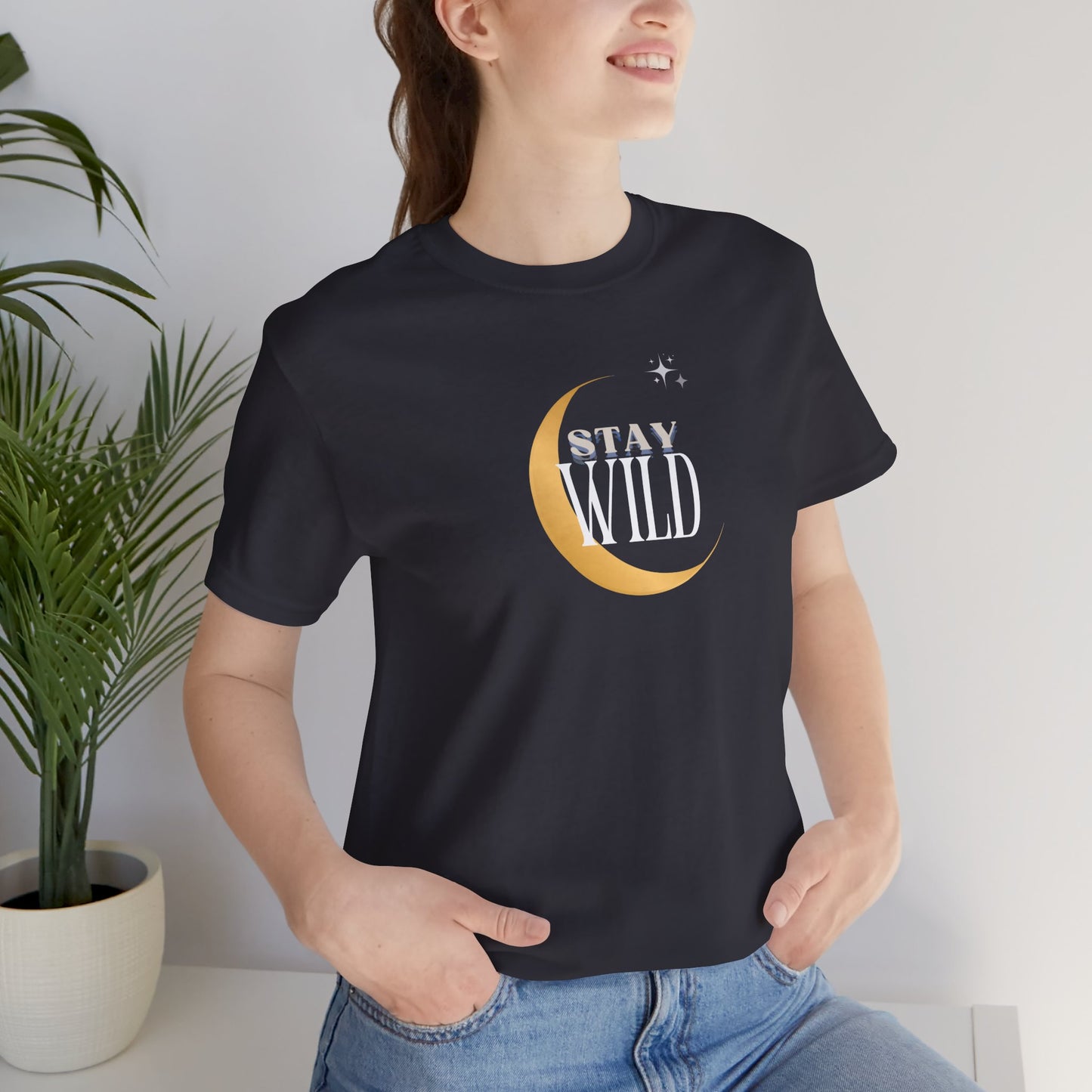 Stay Wild Unisex Jersey Tee - Adventure Spirit T-Shirt