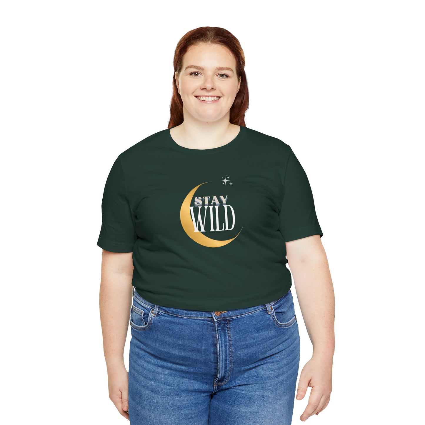 Stay Wild Unisex Jersey Tee - Adventure Spirit T-Shirt