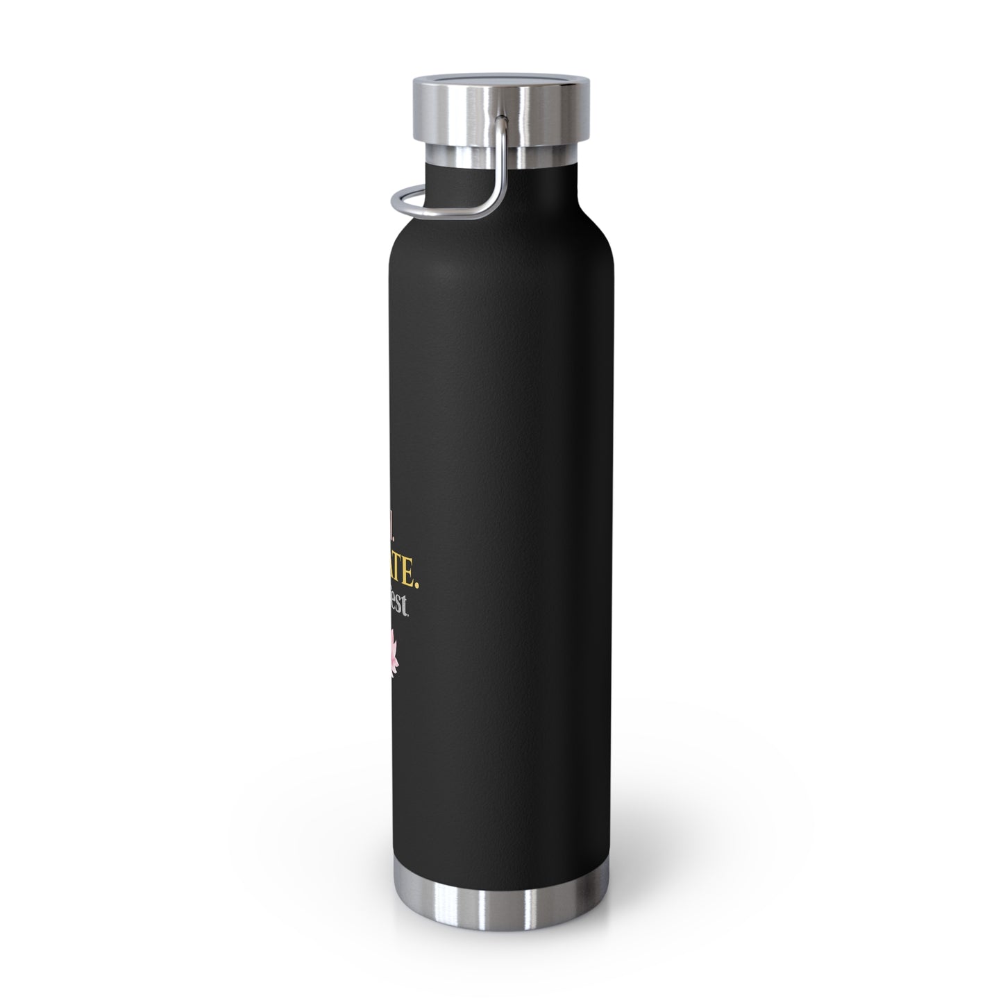 Goddess Energy Insulated Water Bottle – Heal, Elevate, Manifest | 22oz Copper Vacuum Flask for Wellness & Self-Care