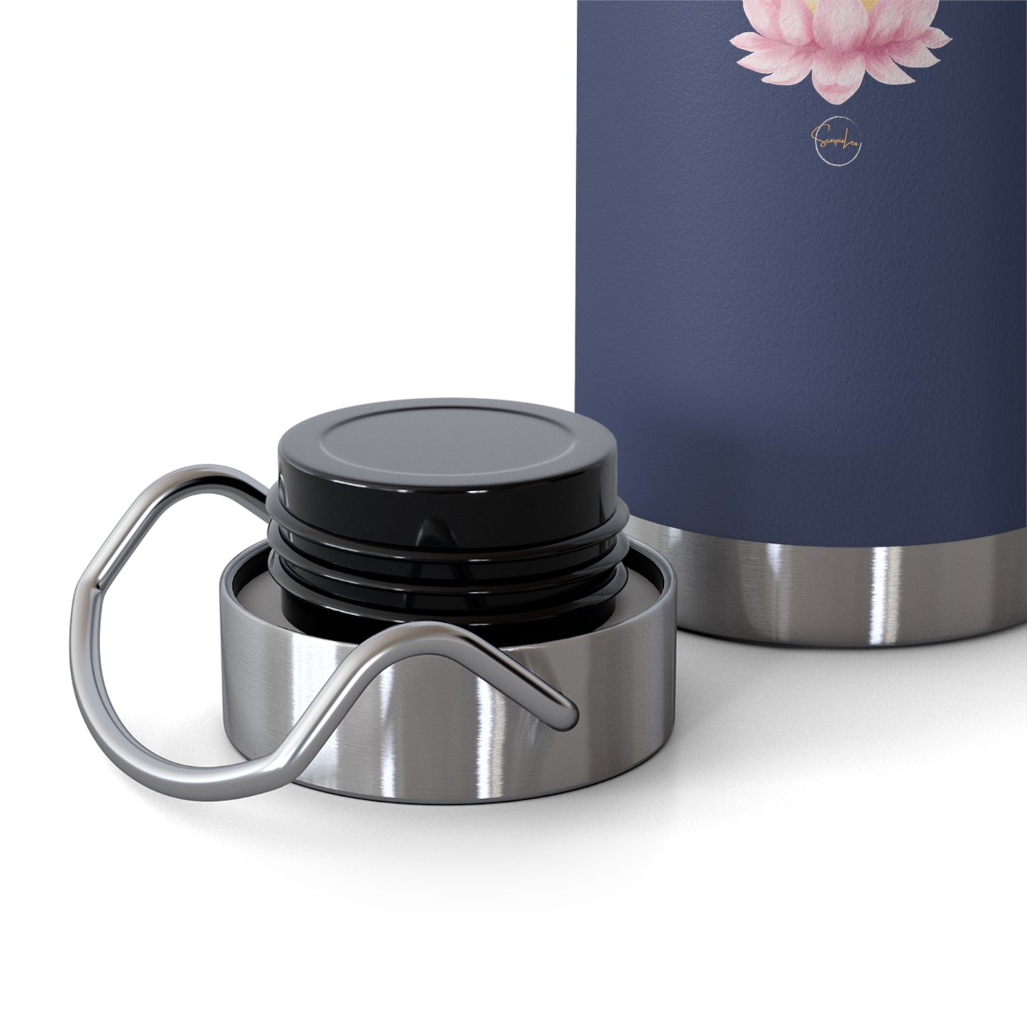 Goddess Energy Insulated Water Bottle – Heal, Elevate, Manifest | 22oz Copper Vacuum Flask for Wellness & Self-Care