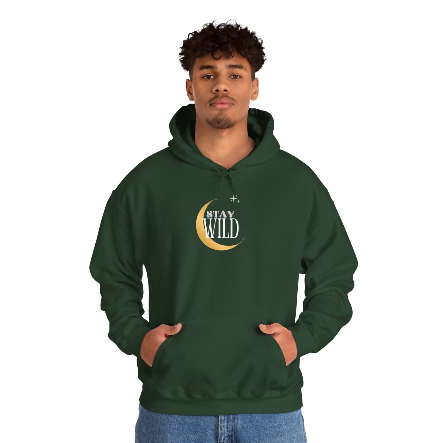 Stay Wild Hoodie for Adventurers - Unisex Heavy Blend™