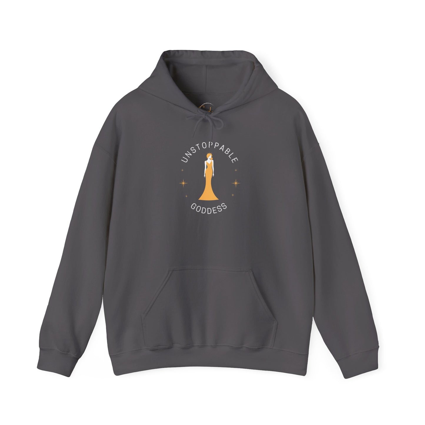 Unstoppable Goddess Hooded Sweatshirt - Empowering Unisex Heavy Blend™ Hoodie