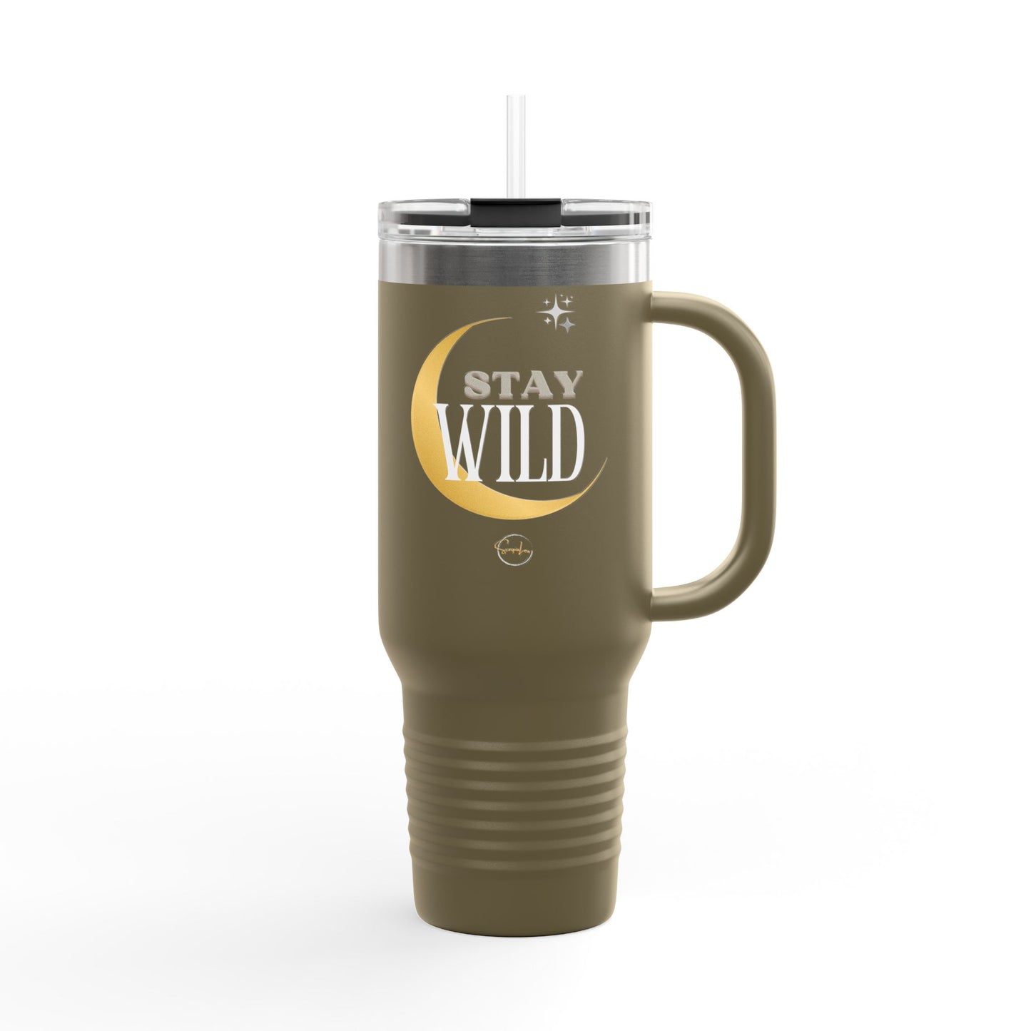 Stay Wild Insulated Travel Mug - 40oz Adventure Companion