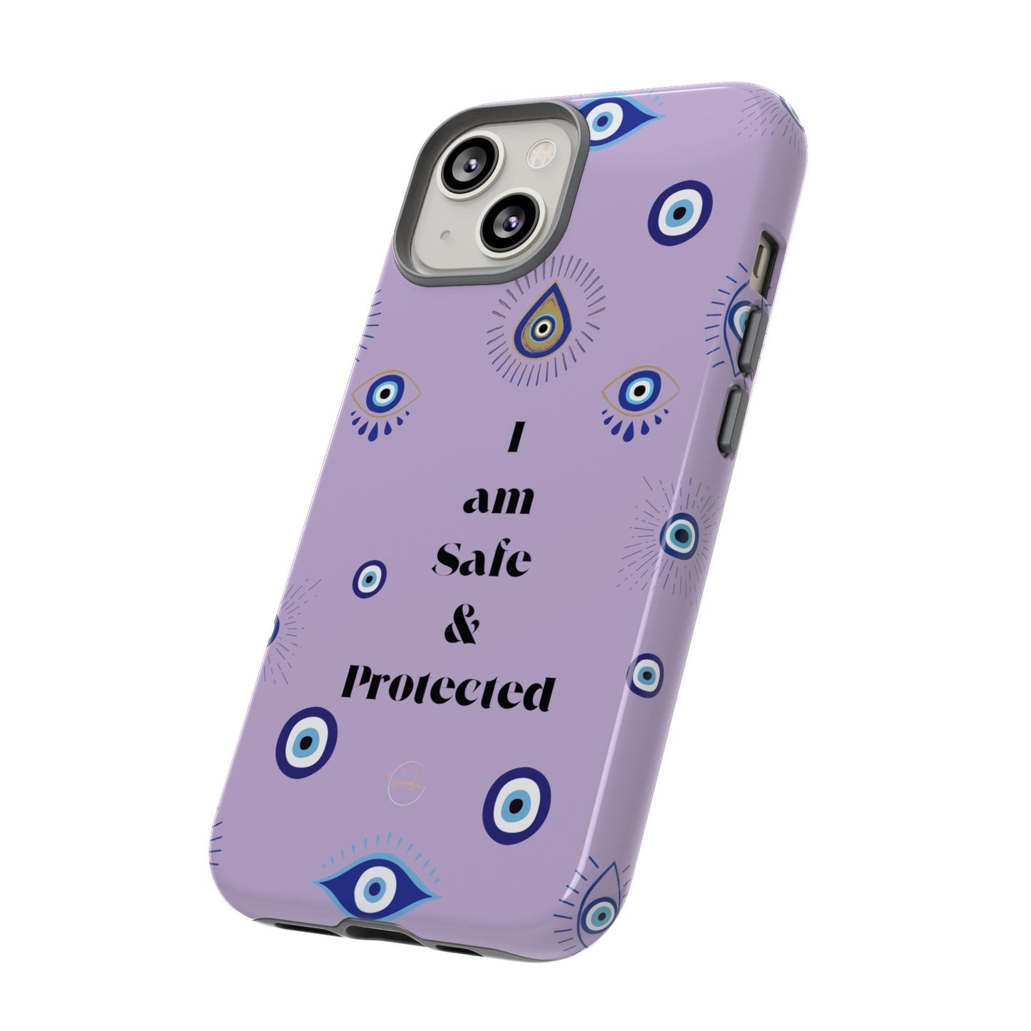 Evil Eye Protection Phone Case - 'I am Safe & Protected'