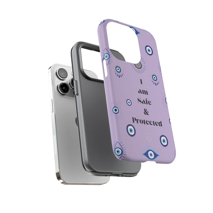 Evil Eye Protection Phone Case - 'I am Safe & Protected'