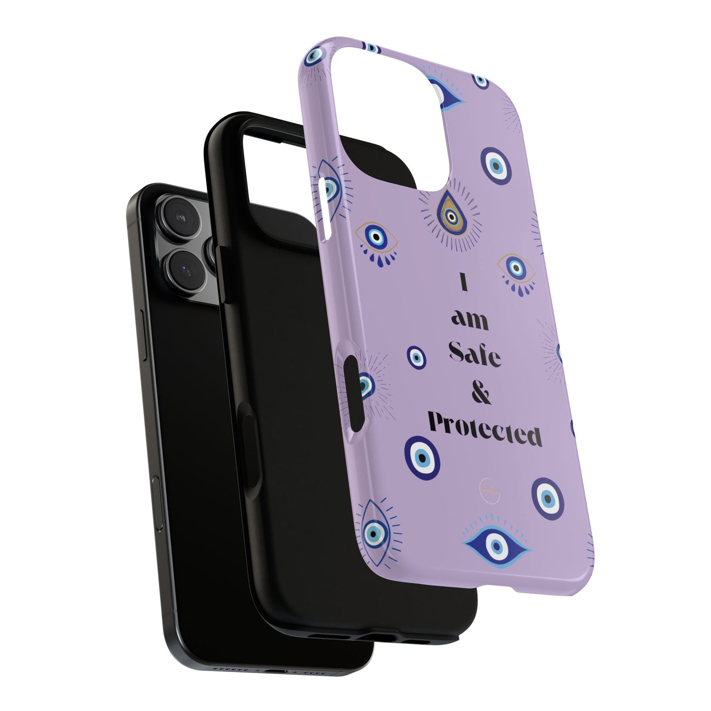 Evil Eye Protection Phone Case - 'I am Safe & Protected'