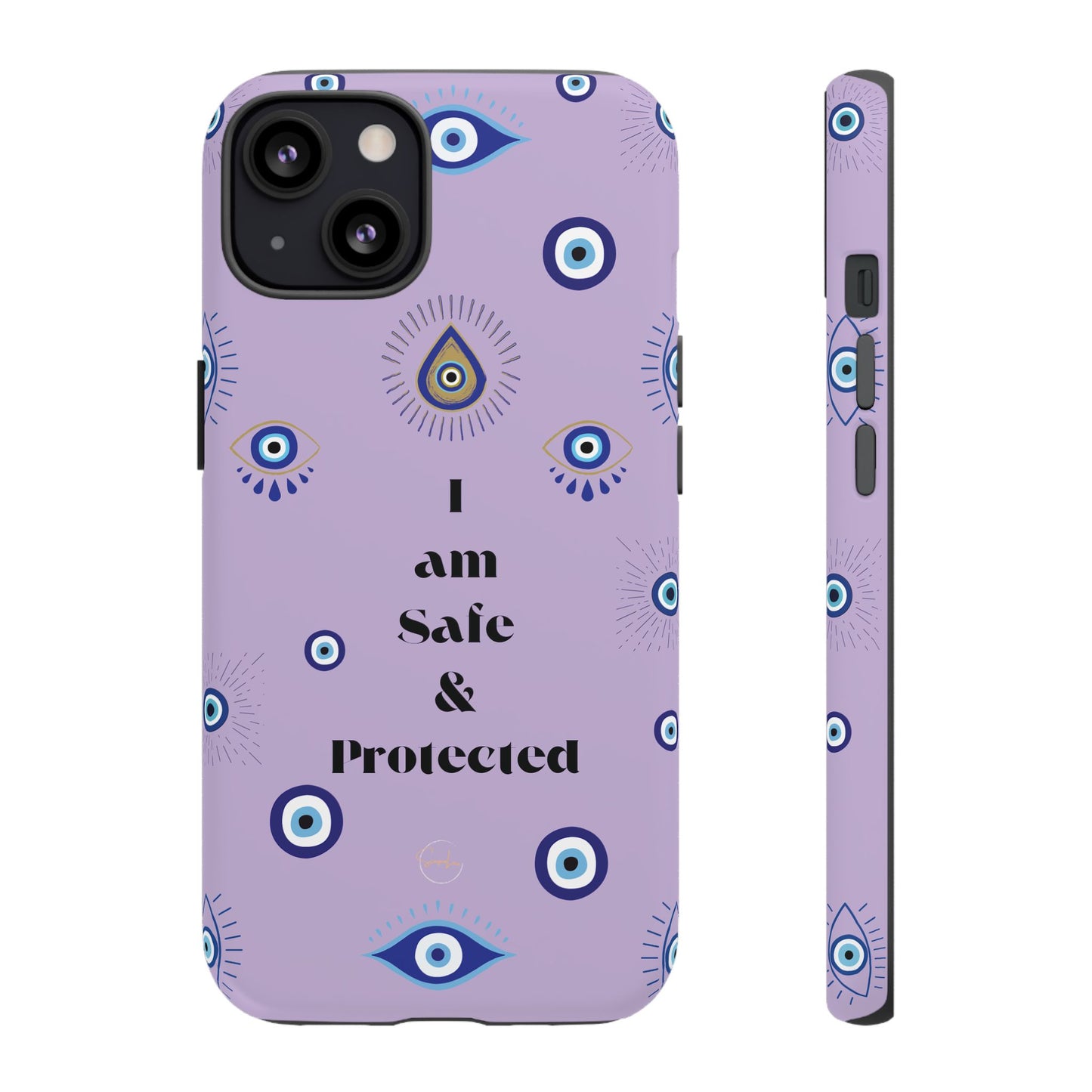 Evil Eye Protection Phone Case - 'I am Safe & Protected'