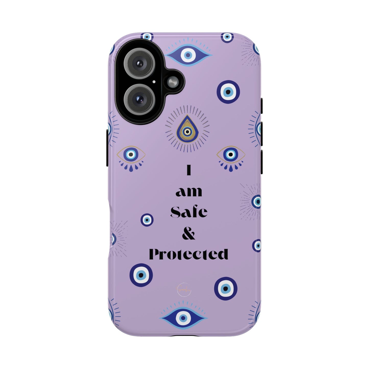 Evil Eye Protection Phone Case - 'I am Safe & Protected'
