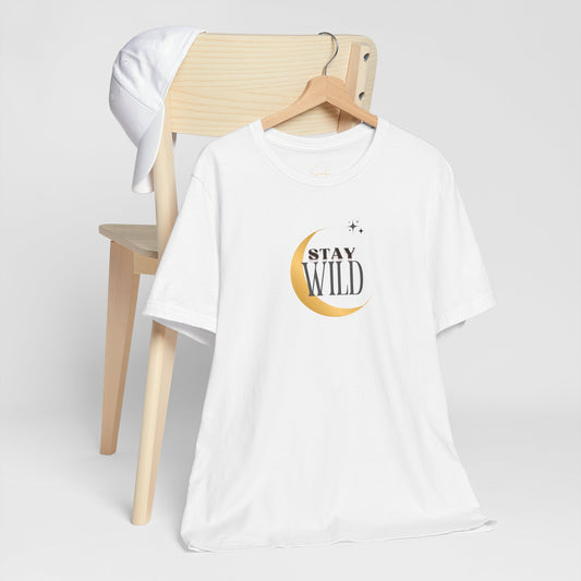 Stay Wild Unisex Jersey Tee - Adventure Spirit T-Shirt