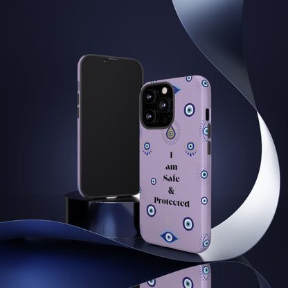 Evil Eye Protection Phone Case - 'I am Safe & Protected'