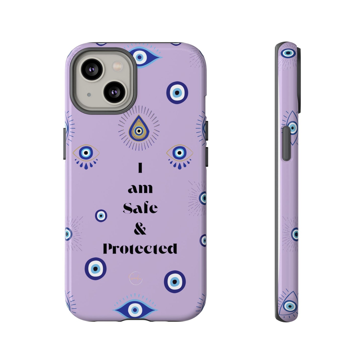 Evil Eye Protection Phone Case - 'I am Safe & Protected'