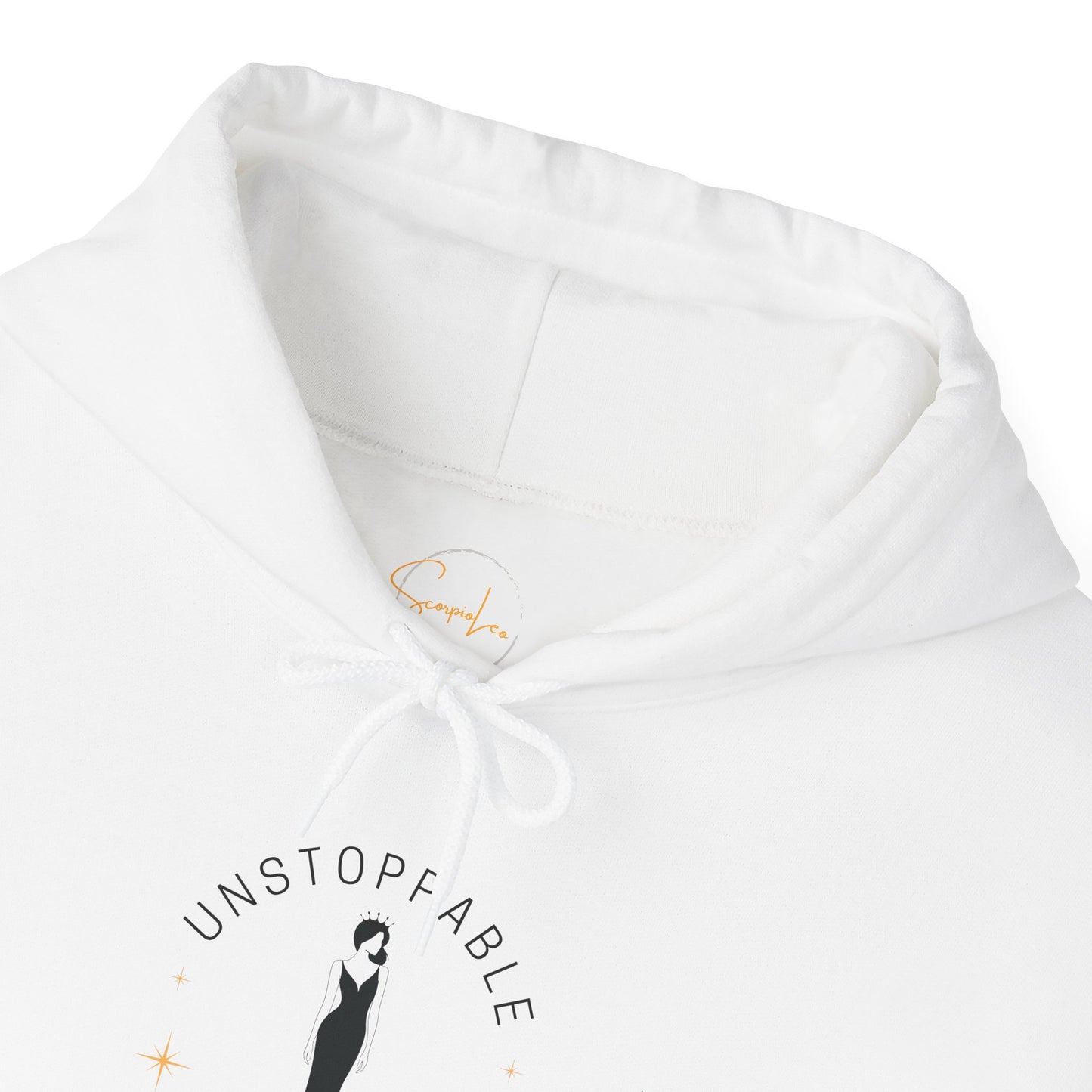 Unstoppable Goddess Hooded Sweatshirt - Empowering Unisex Heavy Blend™ Hoodie