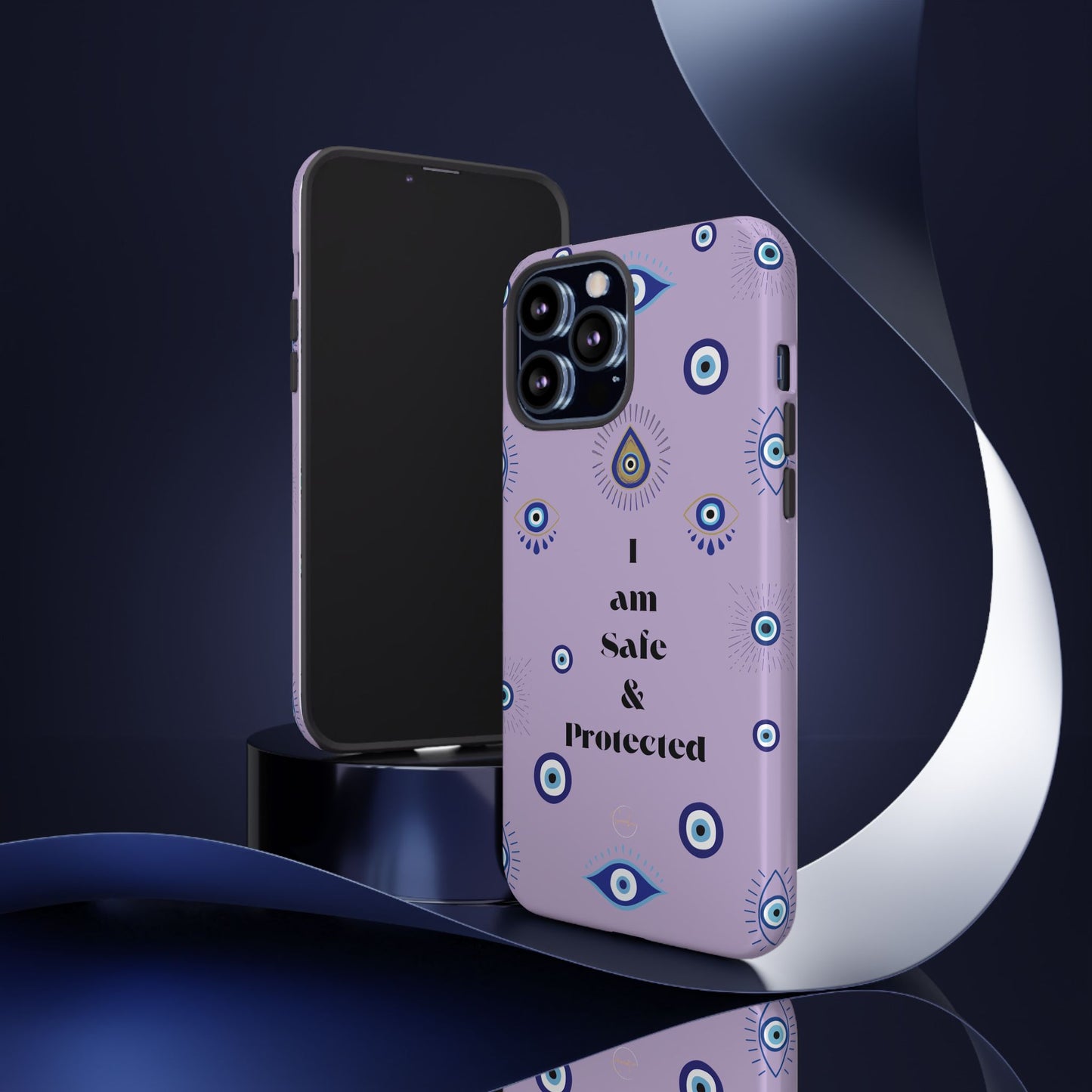 Evil Eye Protection Phone Case - 'I am Safe & Protected'