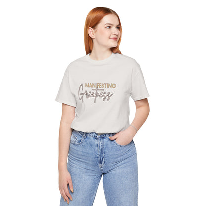Manifesting Greatness Unisex Tee - Inspirational Quote Shirt