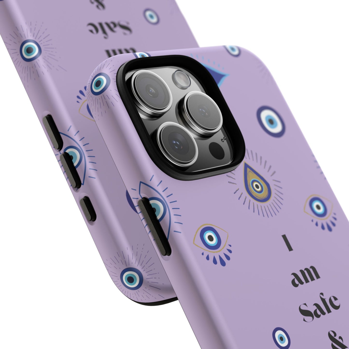 Evil Eye Protection Phone Case - 'I am Safe & Protected'