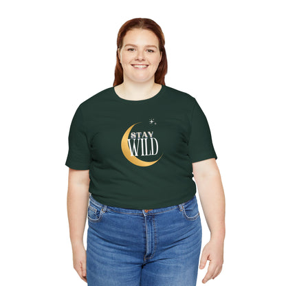 Stay Wild Unisex Jersey Tee - Adventure Spirit T-Shirt