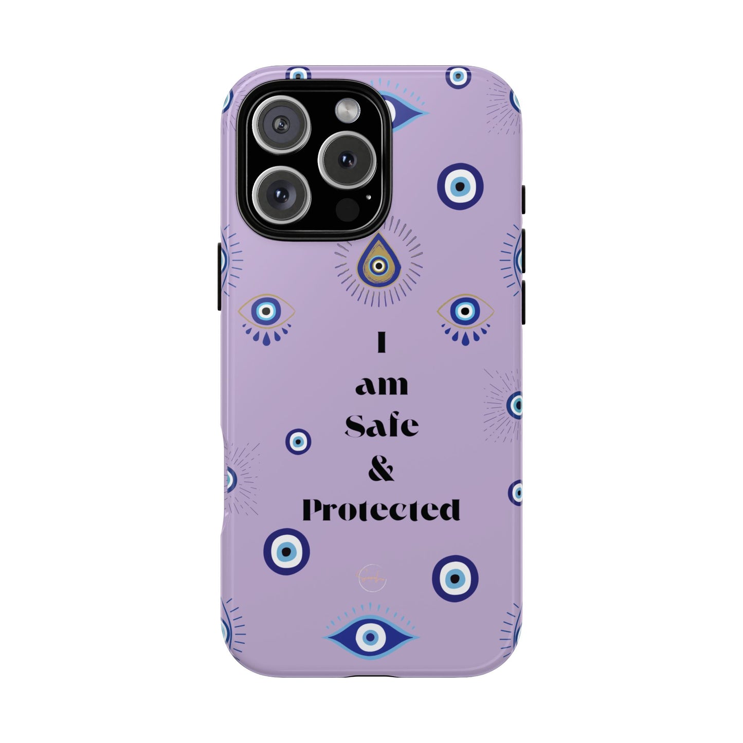 Evil Eye Protection Phone Case - 'I am Safe & Protected'