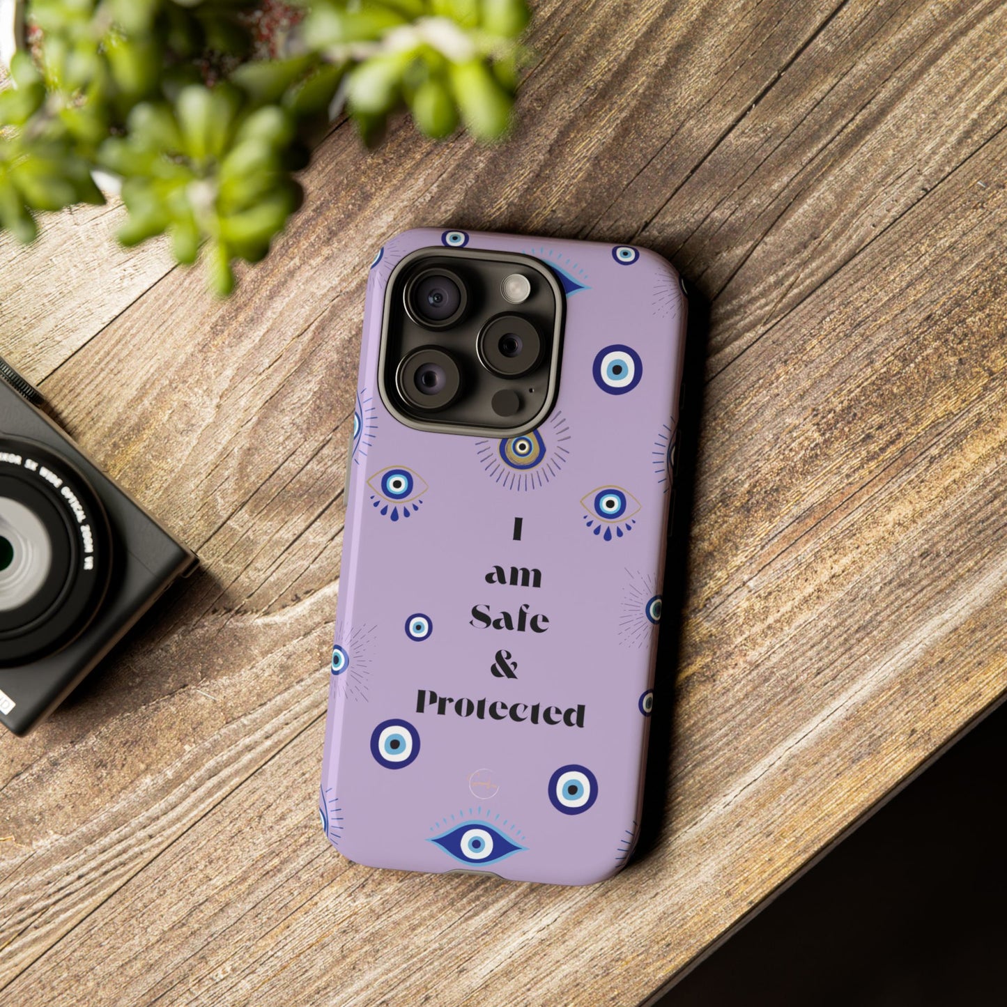 Evil Eye Protection Phone Case - 'I am Safe & Protected'