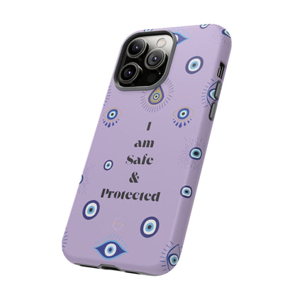 Evil Eye Protection Phone Case - 'I am Safe & Protected'