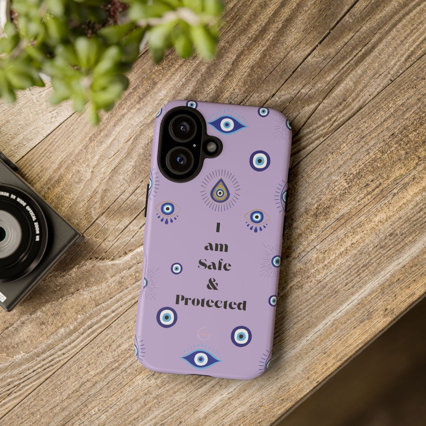Evil Eye Protection Phone Case - 'I am Safe & Protected'