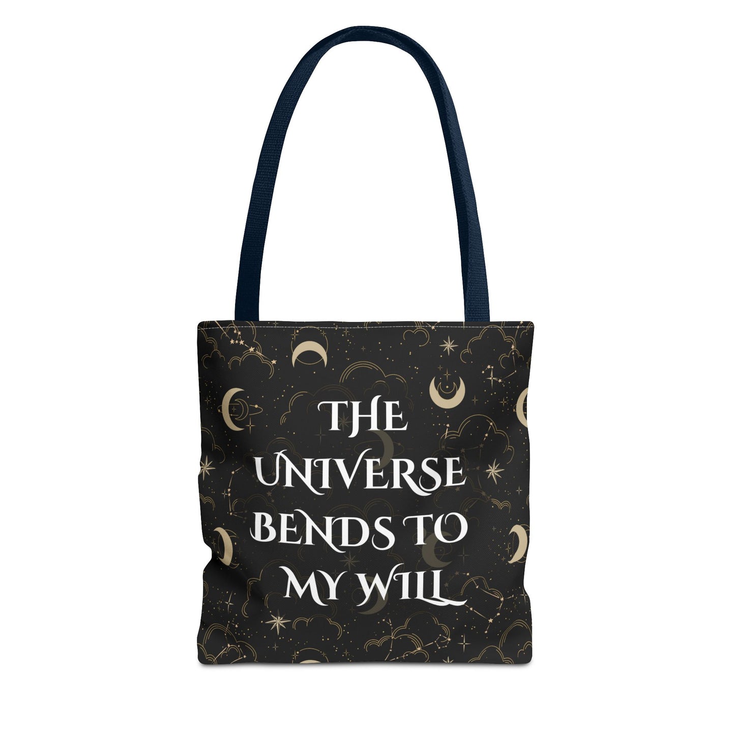 Astrology Tote Bag - The Universe Bends to My Will | Celestial Design for Magic Lovers