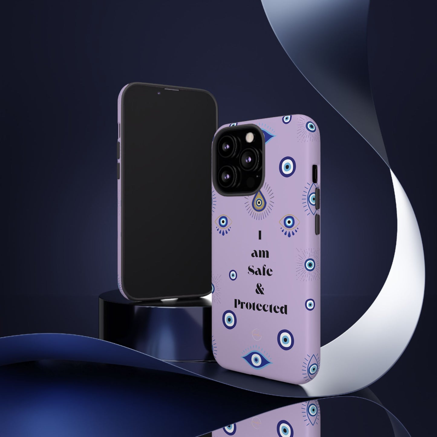 Evil Eye Protection Phone Case - 'I am Safe & Protected'