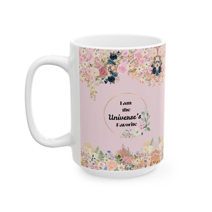 Floral Ceramic Mug – Beautiful Blooming Design for Coffee Lovers