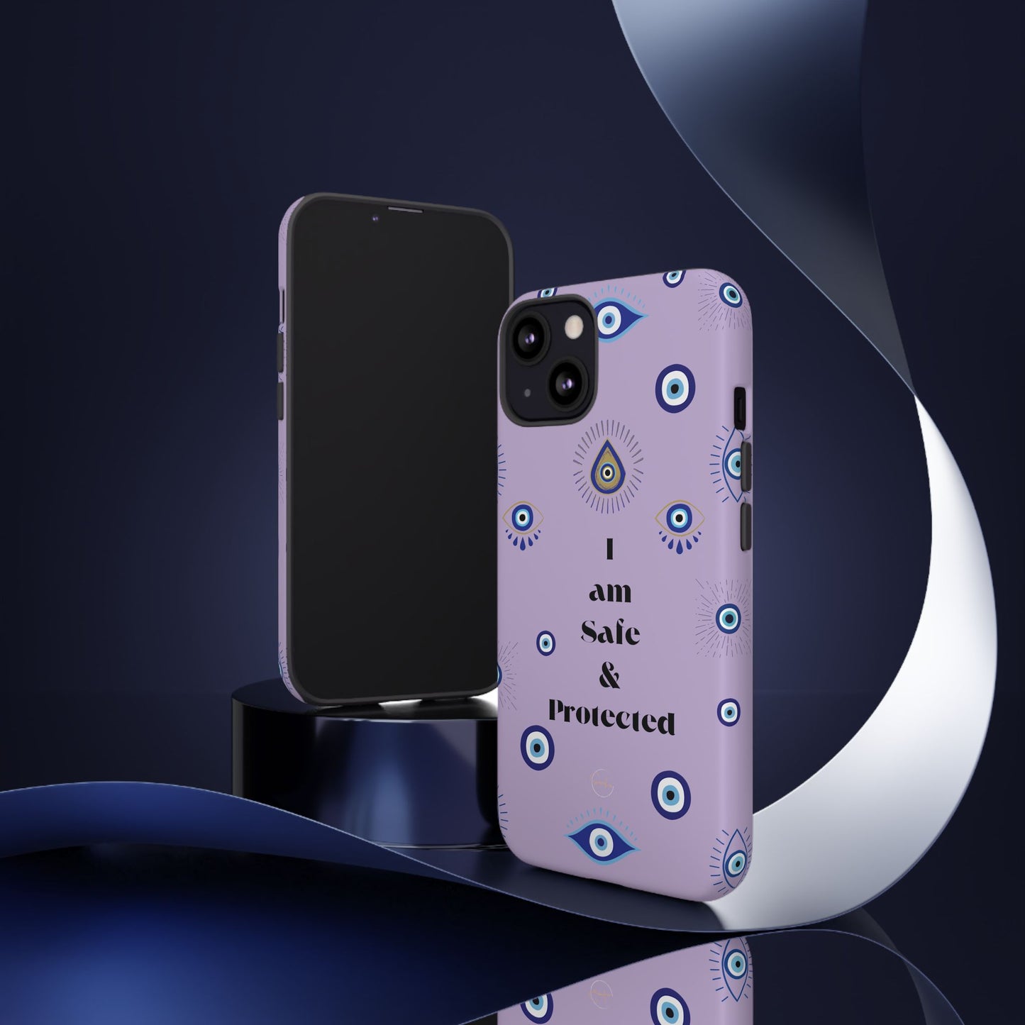Evil Eye Protection Phone Case - 'I am Safe & Protected'