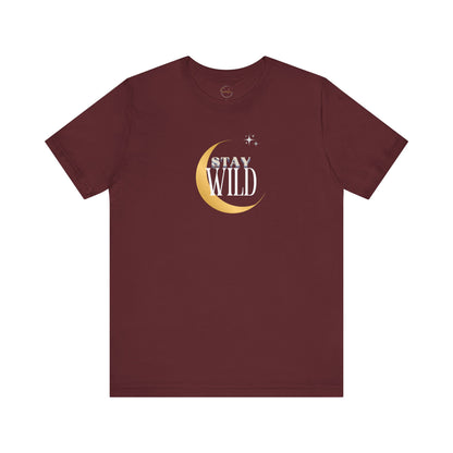 Stay Wild Unisex Jersey Tee - Adventure Spirit T-Shirt