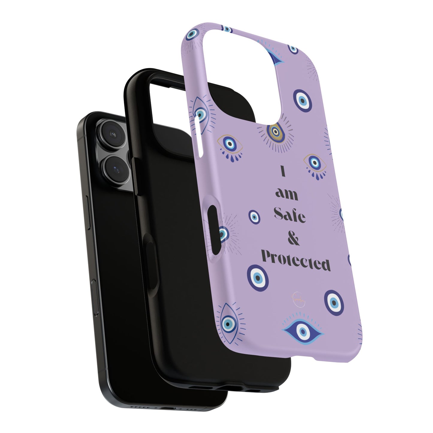 Evil Eye Protection Phone Case - 'I am Safe & Protected'