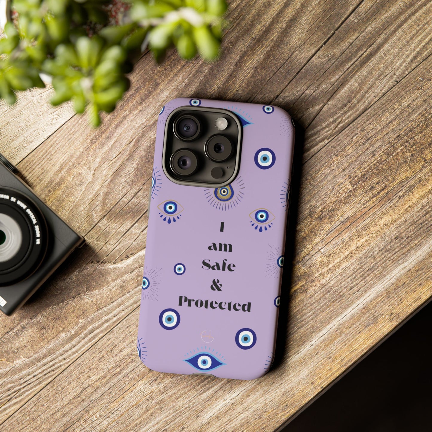 Evil Eye Protection Phone Case - 'I am Safe & Protected'