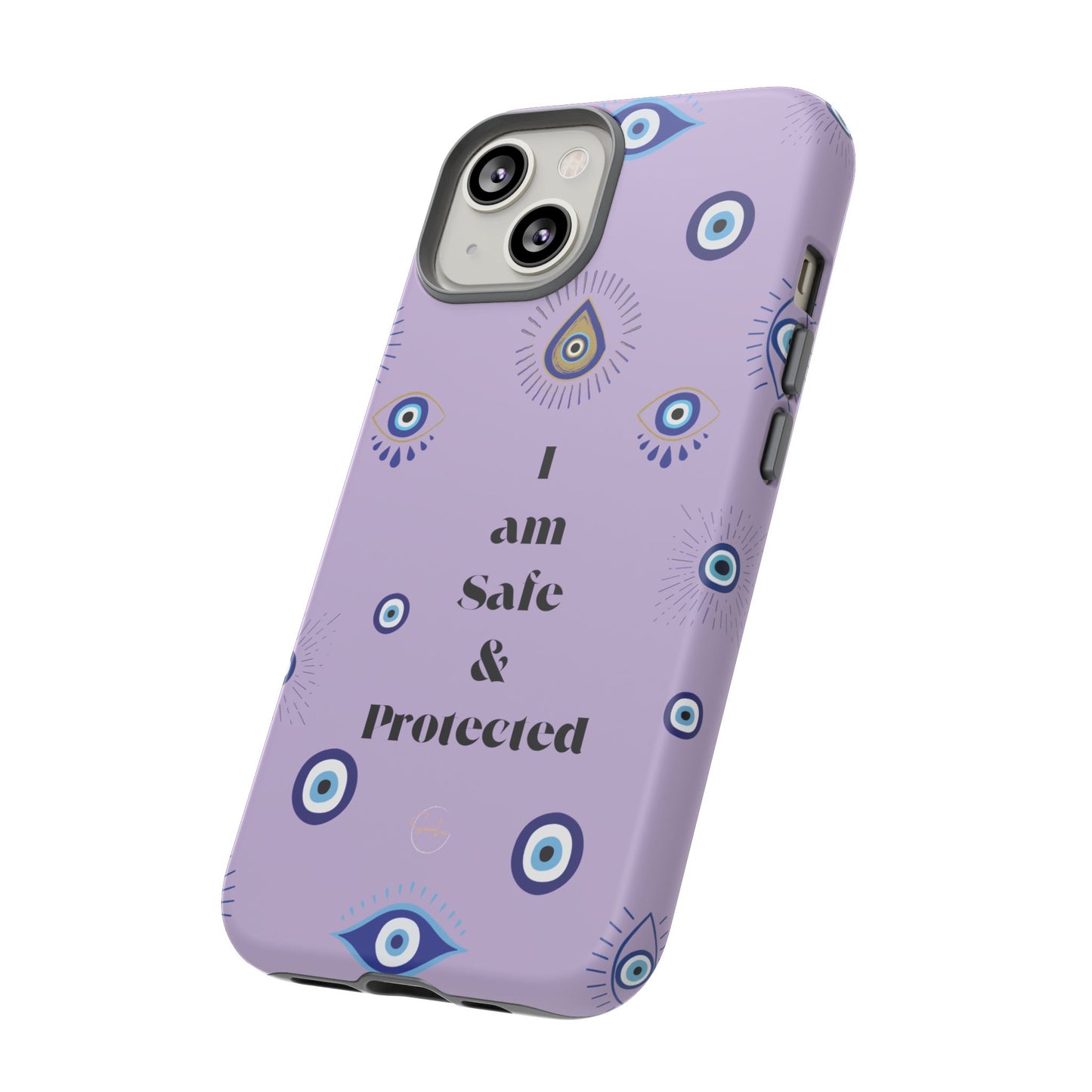 Evil Eye Protection Phone Case - 'I am Safe & Protected'
