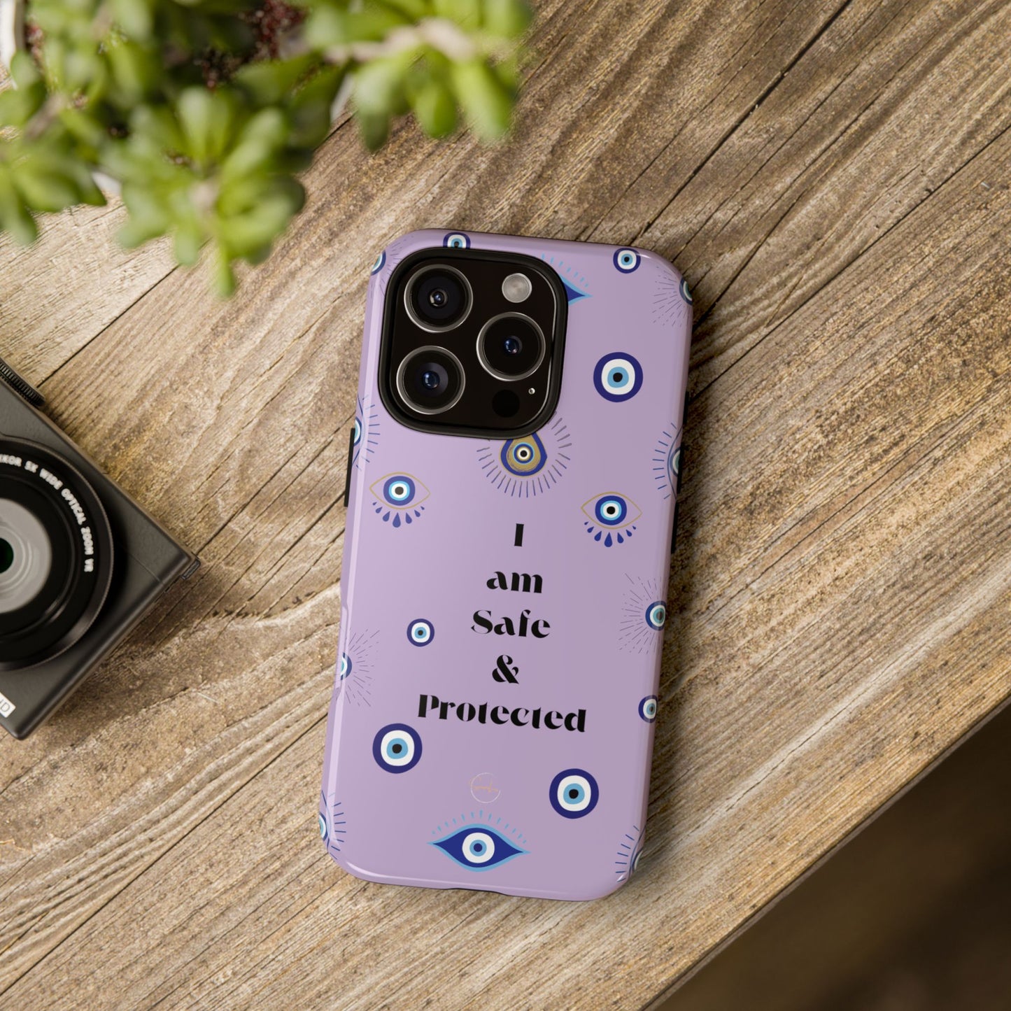 Evil Eye Protection Phone Case - 'I am Safe & Protected'