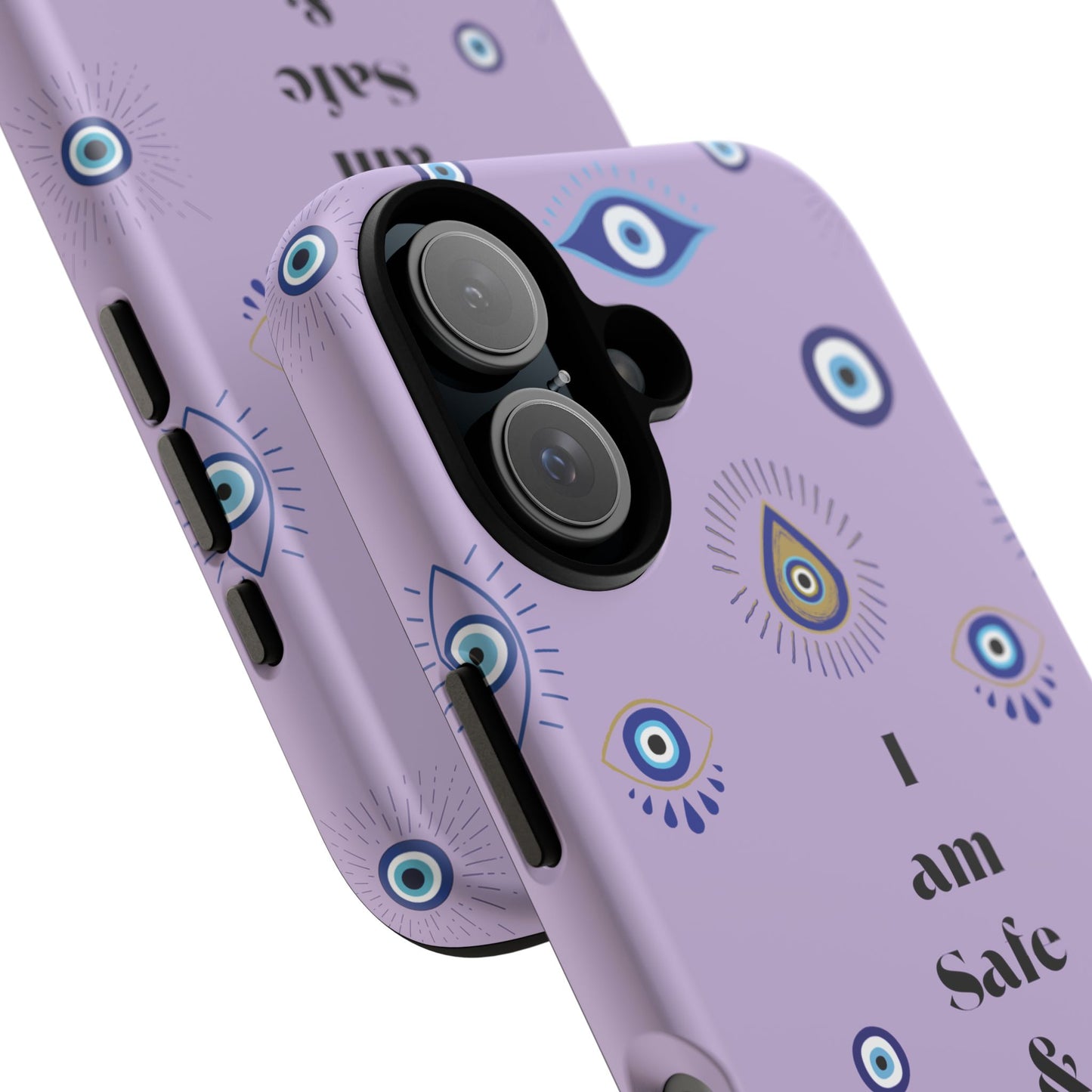 Evil Eye Protection Phone Case - 'I am Safe & Protected'