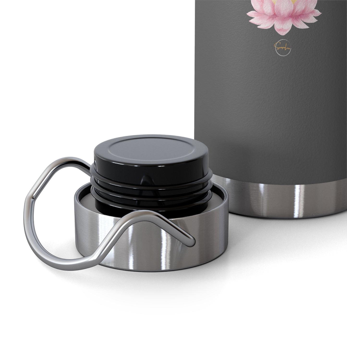 Goddess Energy Insulated Water Bottle – Heal, Elevate, Manifest | 22oz Copper Vacuum Flask for Wellness & Self-Care