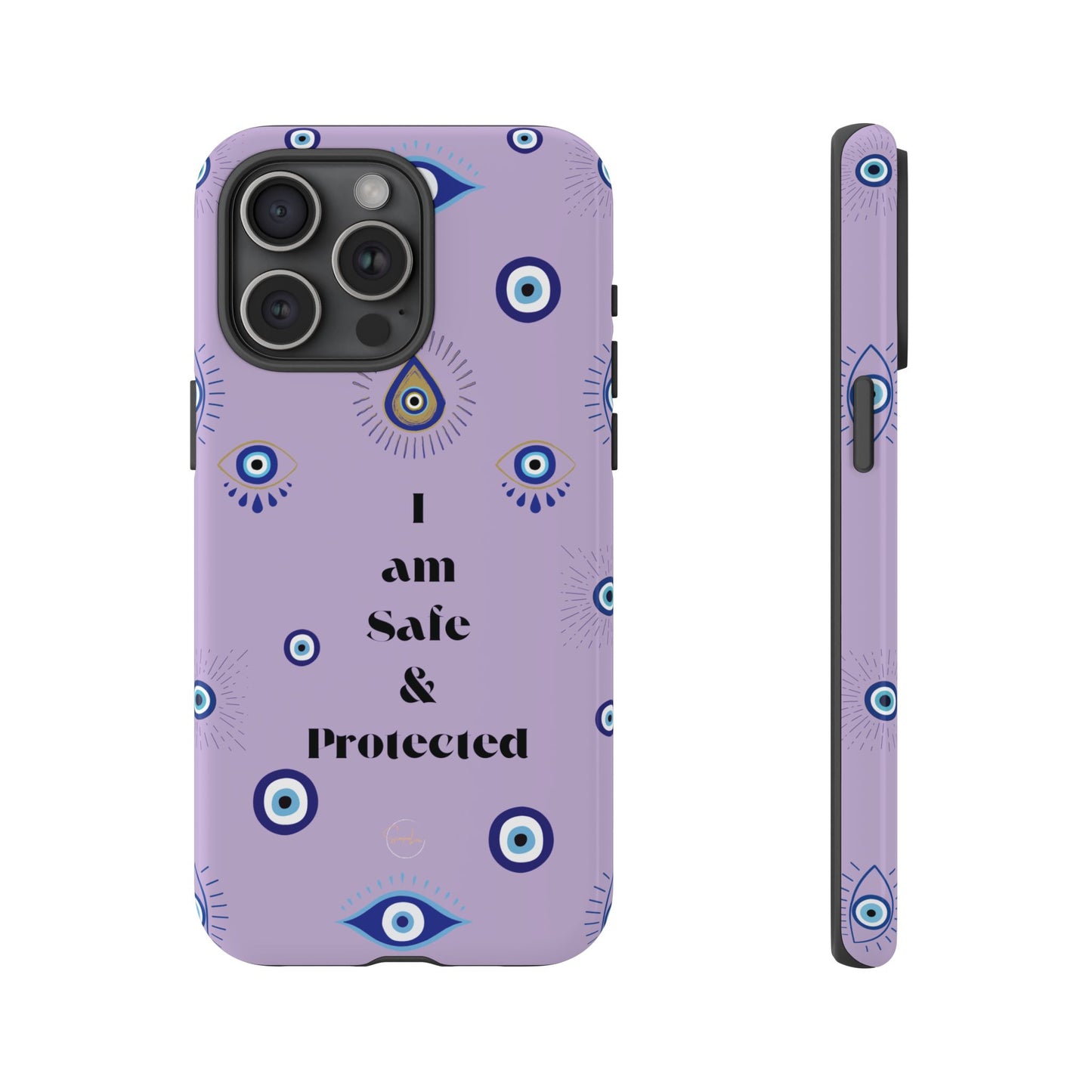 Evil Eye Protection Phone Case - 'I am Safe & Protected'