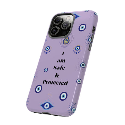 Evil Eye Protection Phone Case - 'I am Safe & Protected'