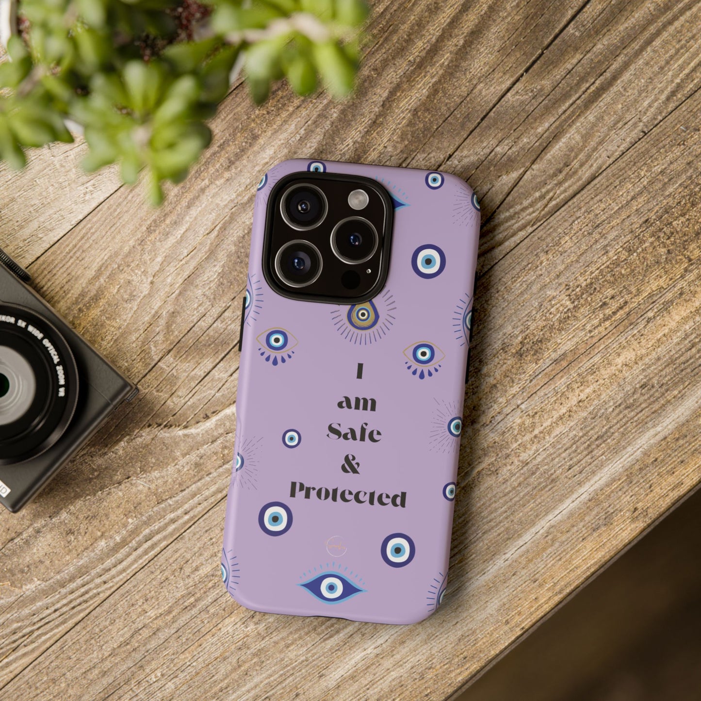 Evil Eye Protection Phone Case - 'I am Safe & Protected'