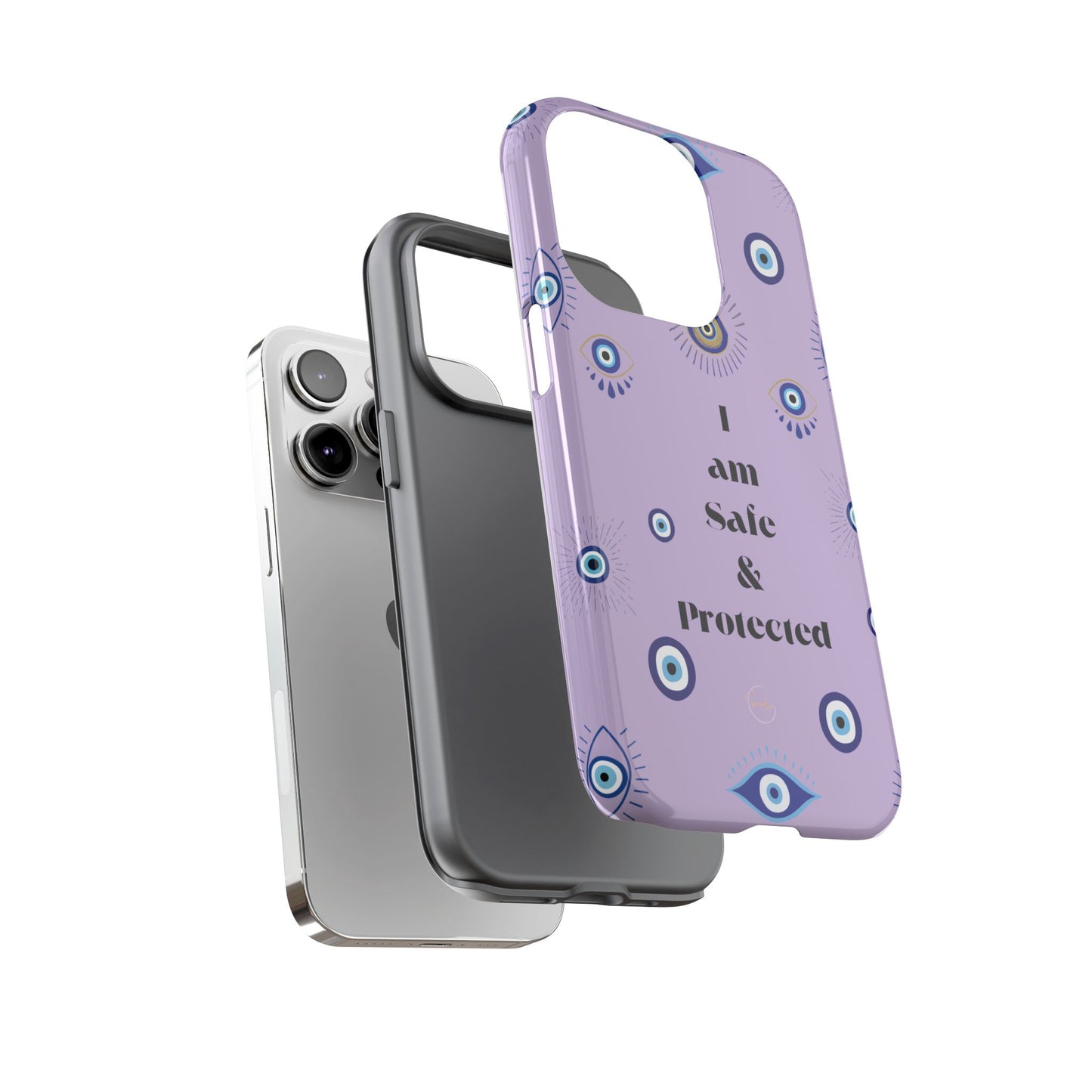 Evil Eye Protection Phone Case - 'I am Safe & Protected'