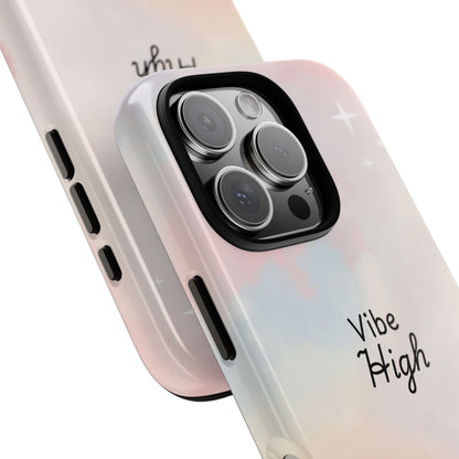 Phone Case - Vibe High Quote Pink Sky Magic Sparkle