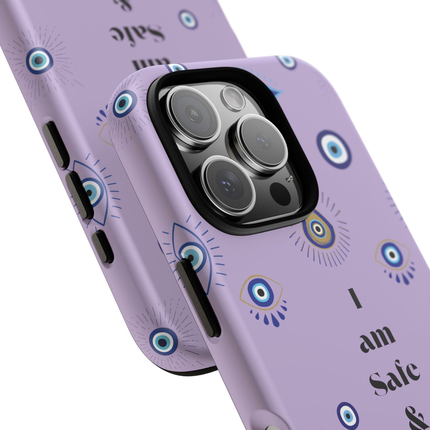 Evil Eye Protection Phone Case - 'I am Safe & Protected'