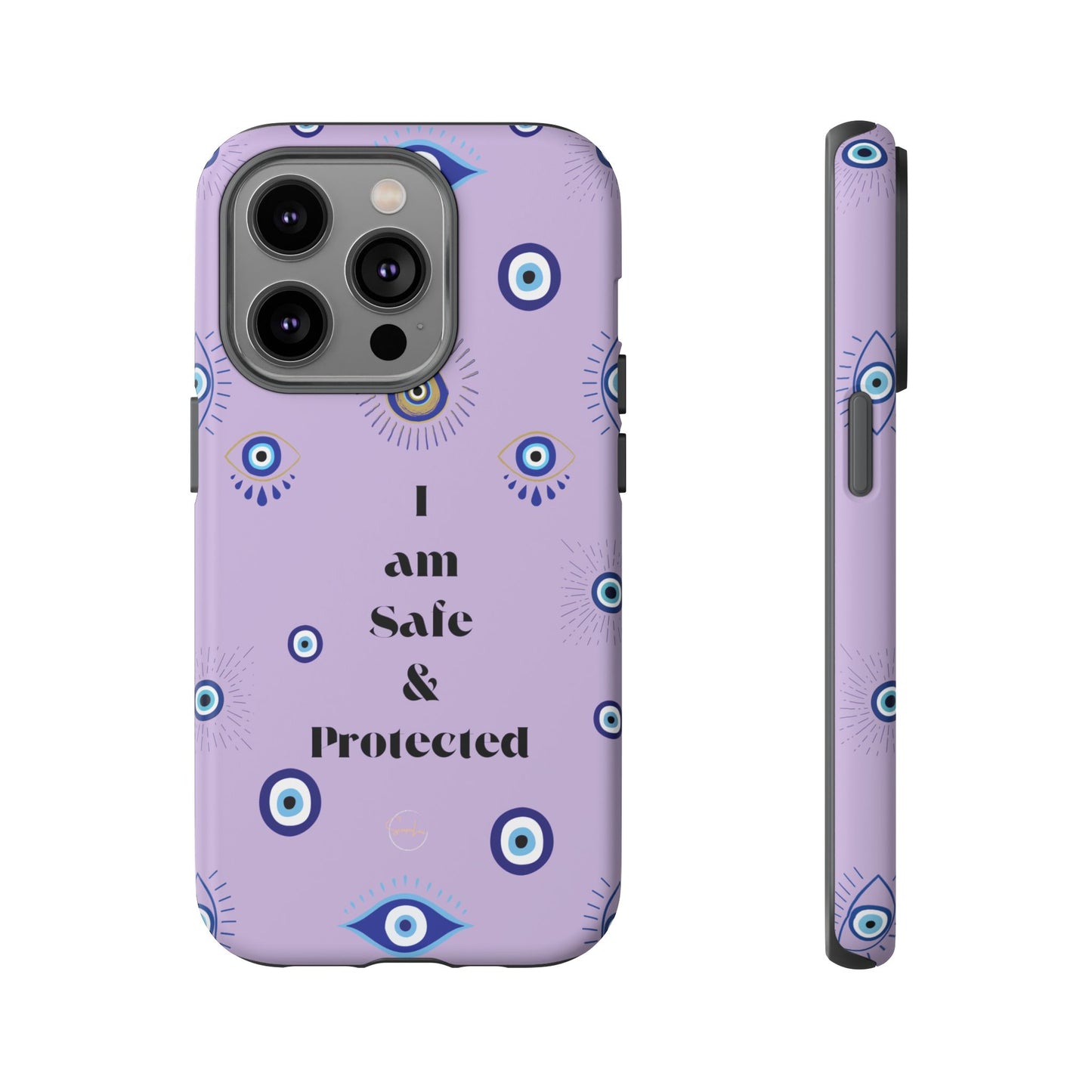 Evil Eye Protection Phone Case - 'I am Safe & Protected'