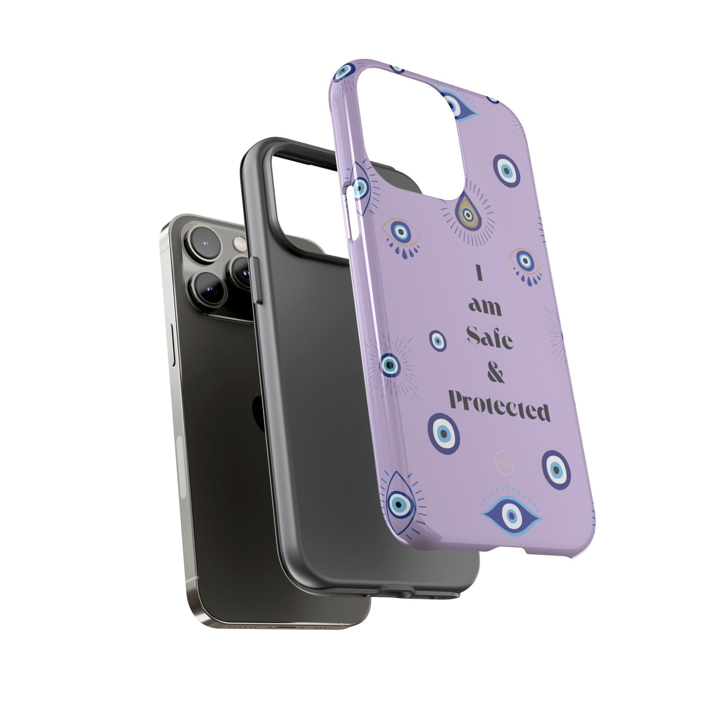 Evil Eye Protection Phone Case - 'I am Safe & Protected'