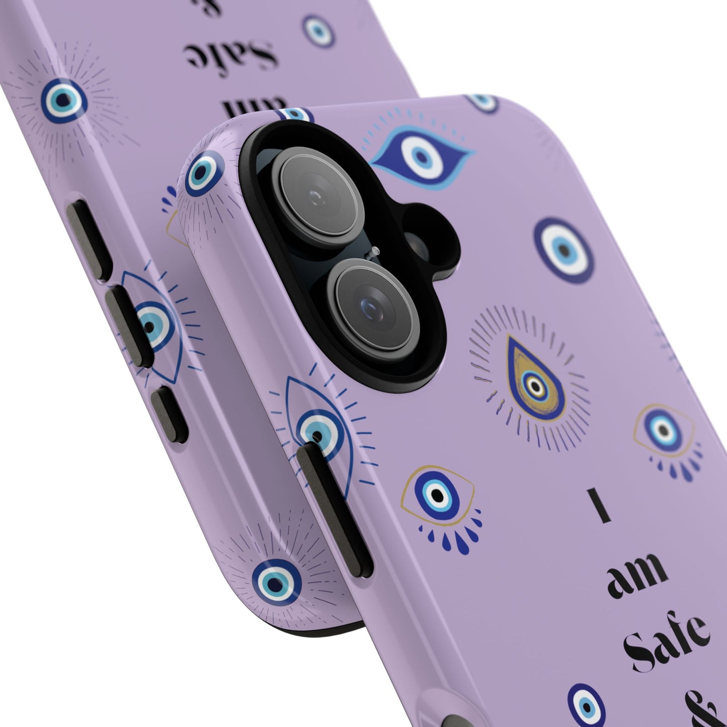 Evil Eye Protection Phone Case - 'I am Safe & Protected'