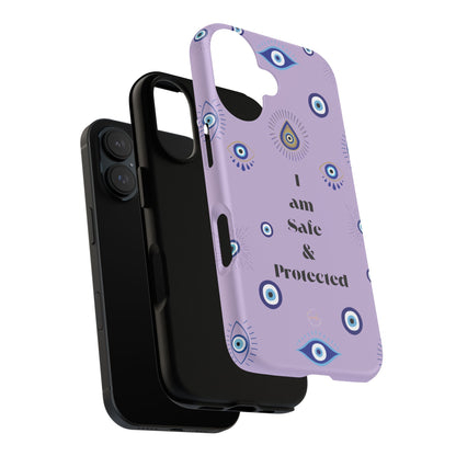 Evil Eye Protection Phone Case - 'I am Safe & Protected'