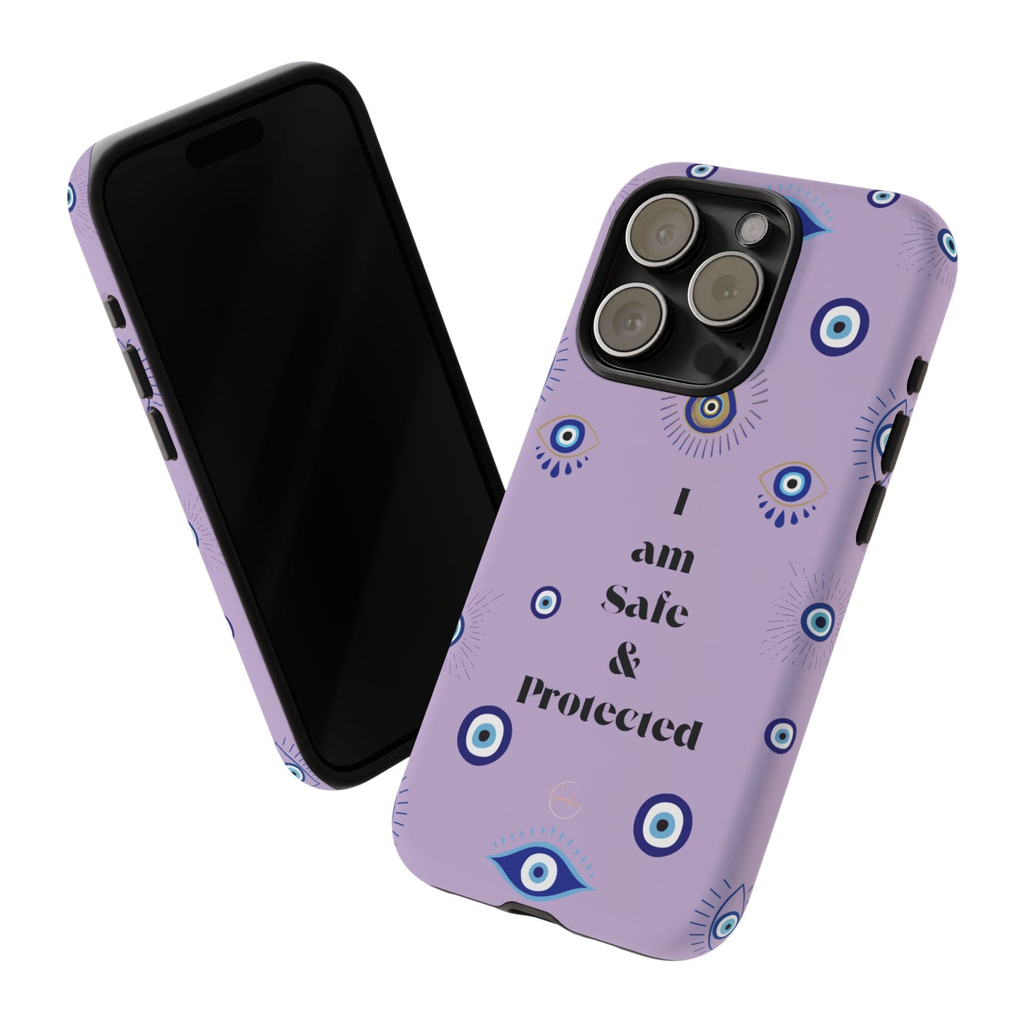 Evil Eye Protection Phone Case - 'I am Safe & Protected'