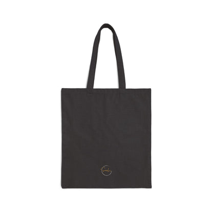 Manifesting Greatness Cotton Canvas Tote Bag - Eco-Friendly, Stylish, and Motivational