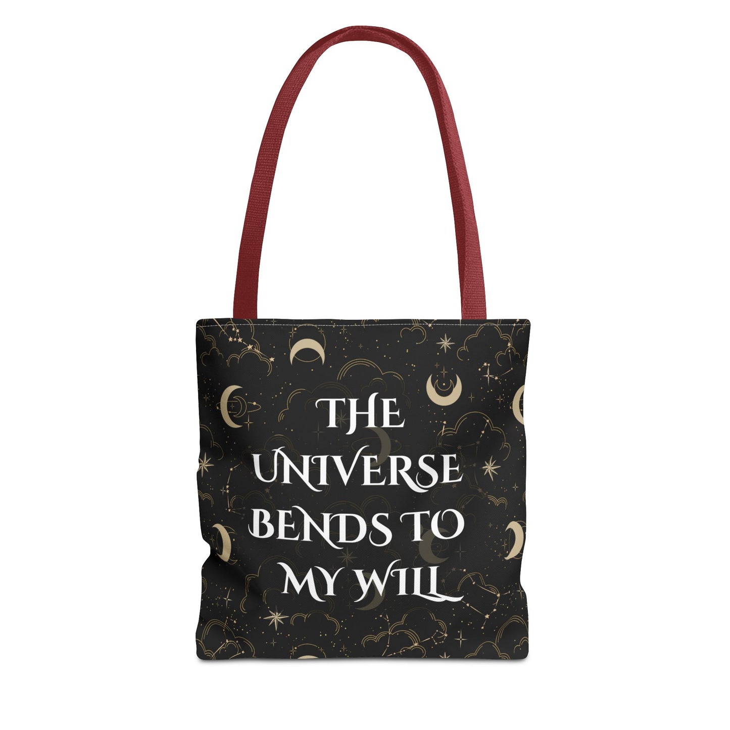 Astrology Tote Bag - The Universe Bends to My Will | Celestial Design for Magic Lovers