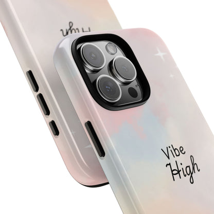 Phone Case - Vibe High Quote Pink Sky Magic Sparkle