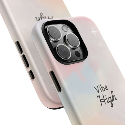 Phone Case - Vibe High Quote Pink Sky Magic Sparkle